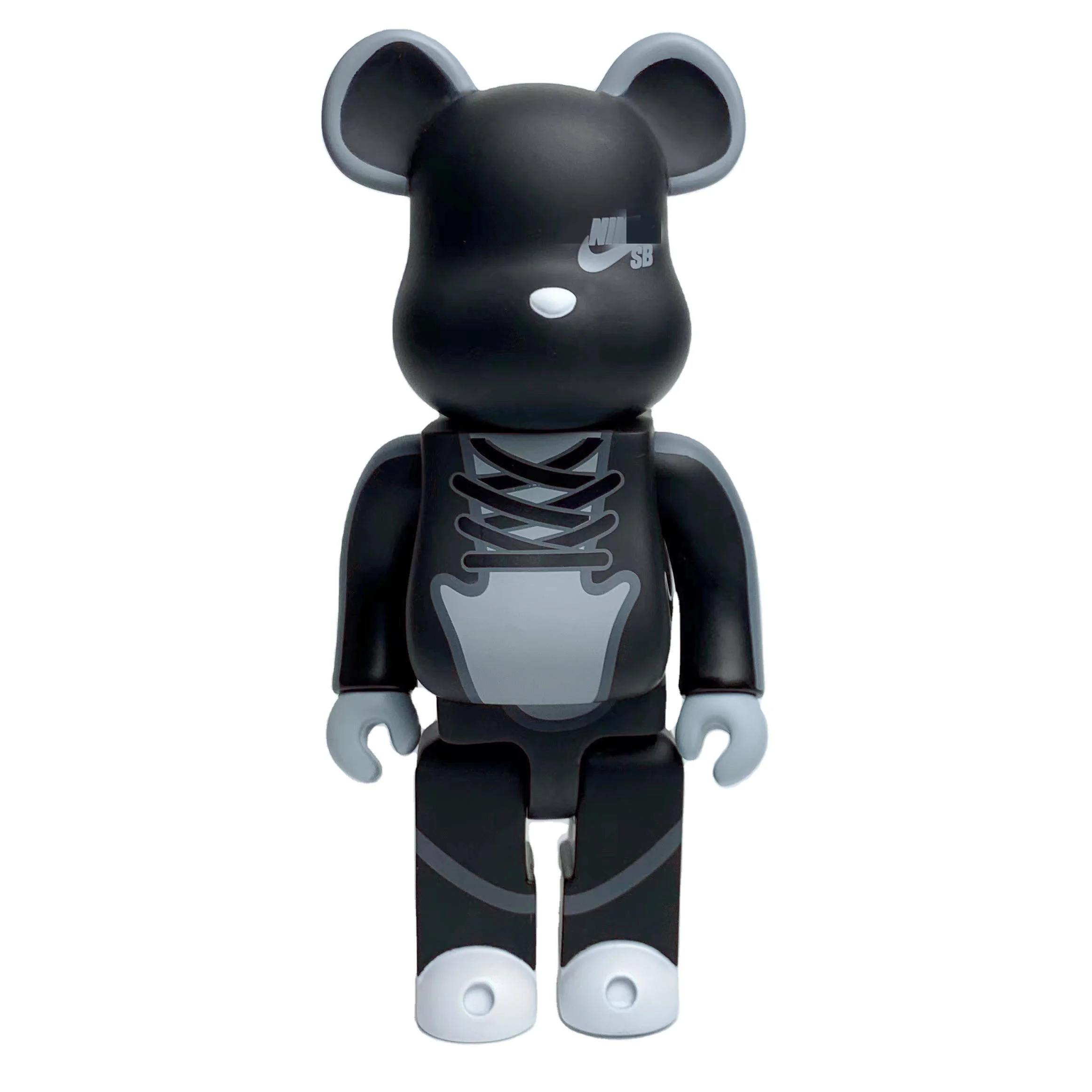 1 Colour 28cm 400% Tide Brand Bearbrick NIK SB Shoes Violent PVC Vinyl Action Figure With Boxed