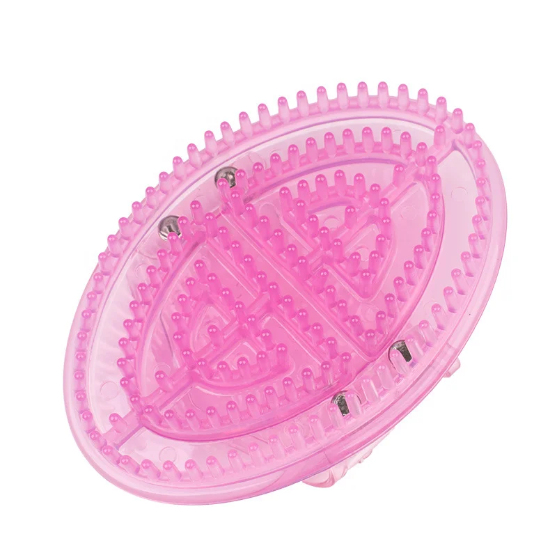Top Quality TPR Manual Exfoliating Body Meridian Massage Brush for Body Healthcare Massage
