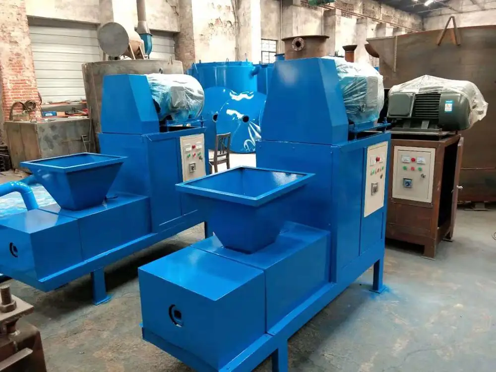sawdust briquette machine biomass briquetting machine 90mm /charcoal briquette making machine
