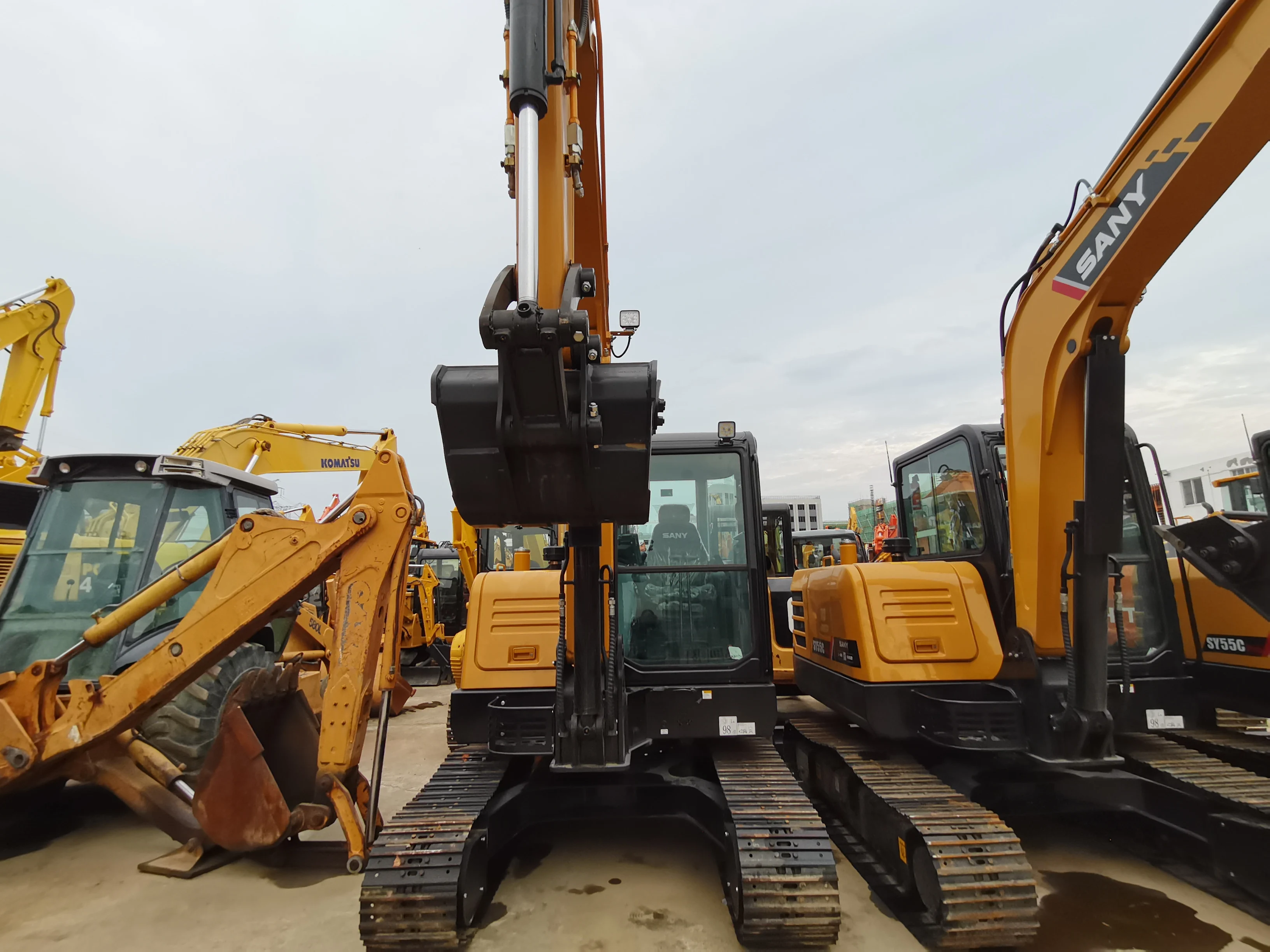 High Performance Reliable Stabilize Safe SANY 55c 5.5 Ton Used Excavators Hydraulic Excavator