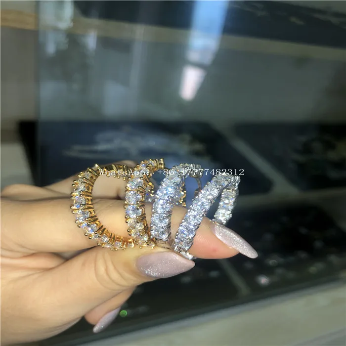 Модные элегантные серьги FOXI новые круглые из цинкового сплава с двойным кольцом для