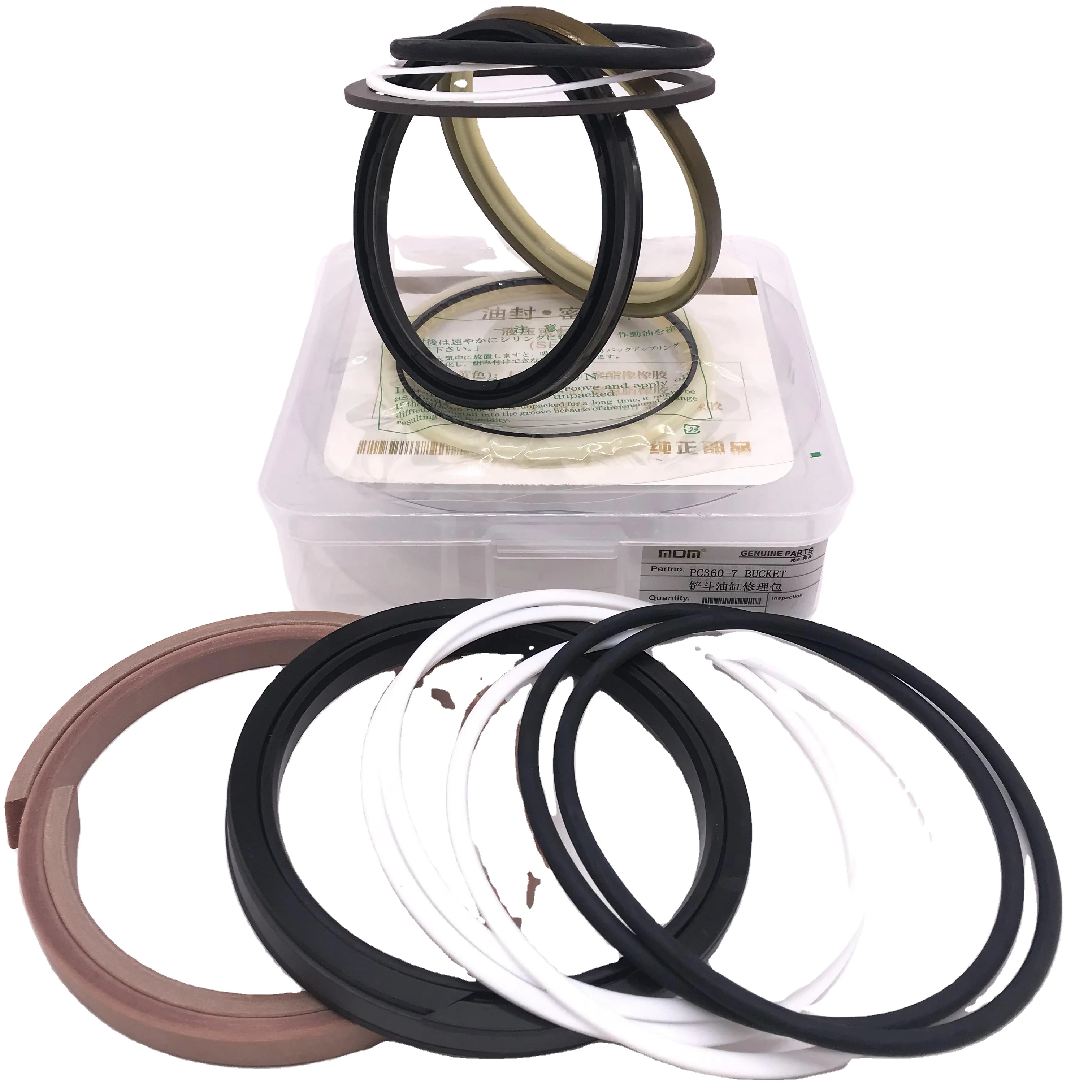 EX200 1 Boom Bucket Arm Cylinder Seal Kit Excavator Hydraulic Seal Kit Repair Kits