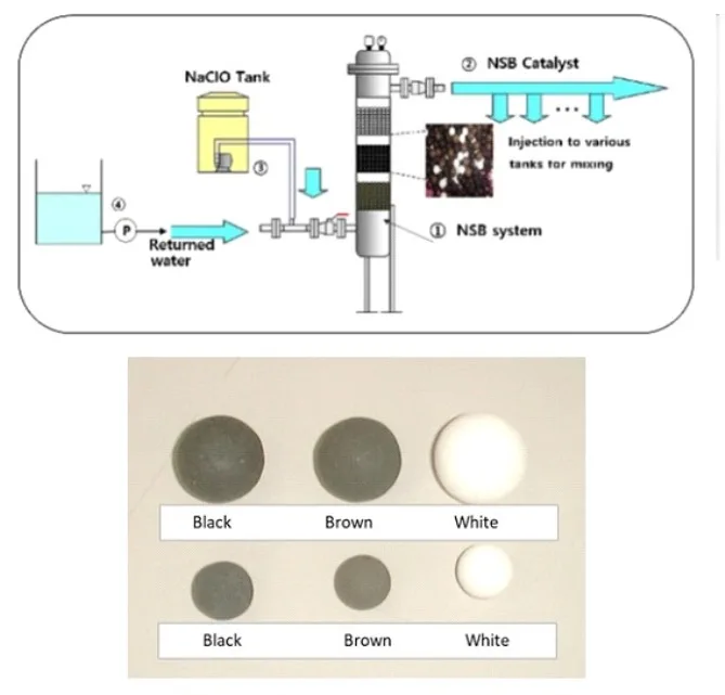 Japanese ozone treatment smell prevention sewage purifying agent