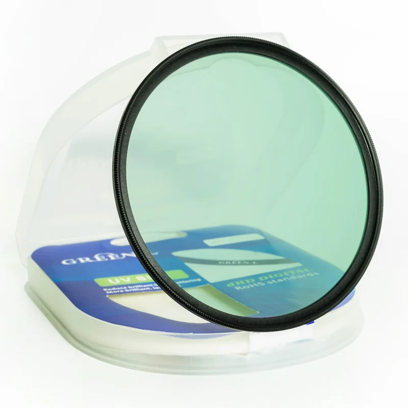 Зеленый. L Penflex серии 72 мм 77 мм тонкий УФ-фильтр для объектива камеры