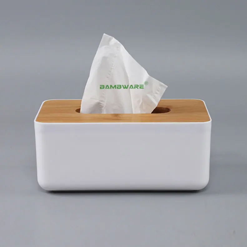 
Fiber Japanese Style Bamboo And Wood Tissue Box Holder Kitchen Paper Boxes With Cheap Prices 