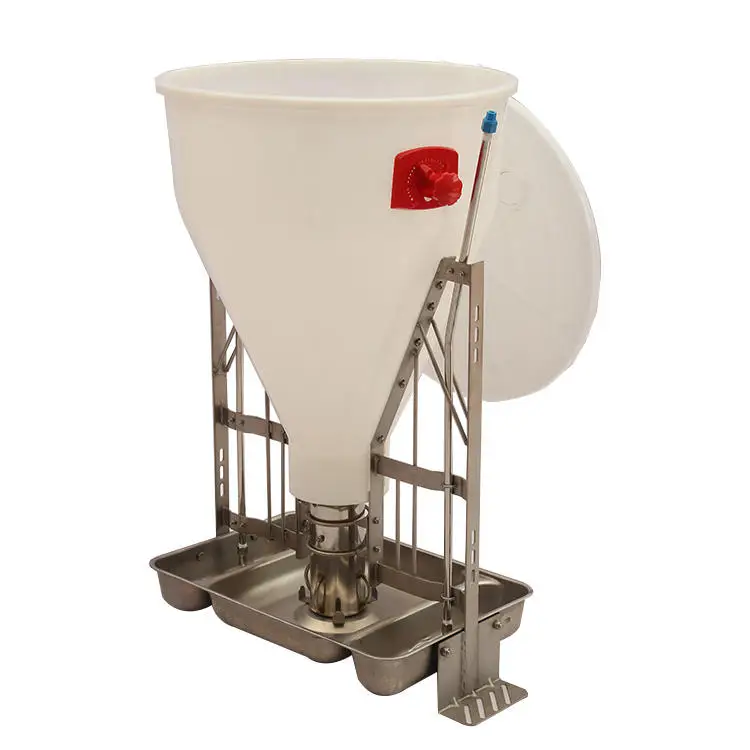 Automatic Plastic Dry and Wet Feeding Trough for Pig Feeder