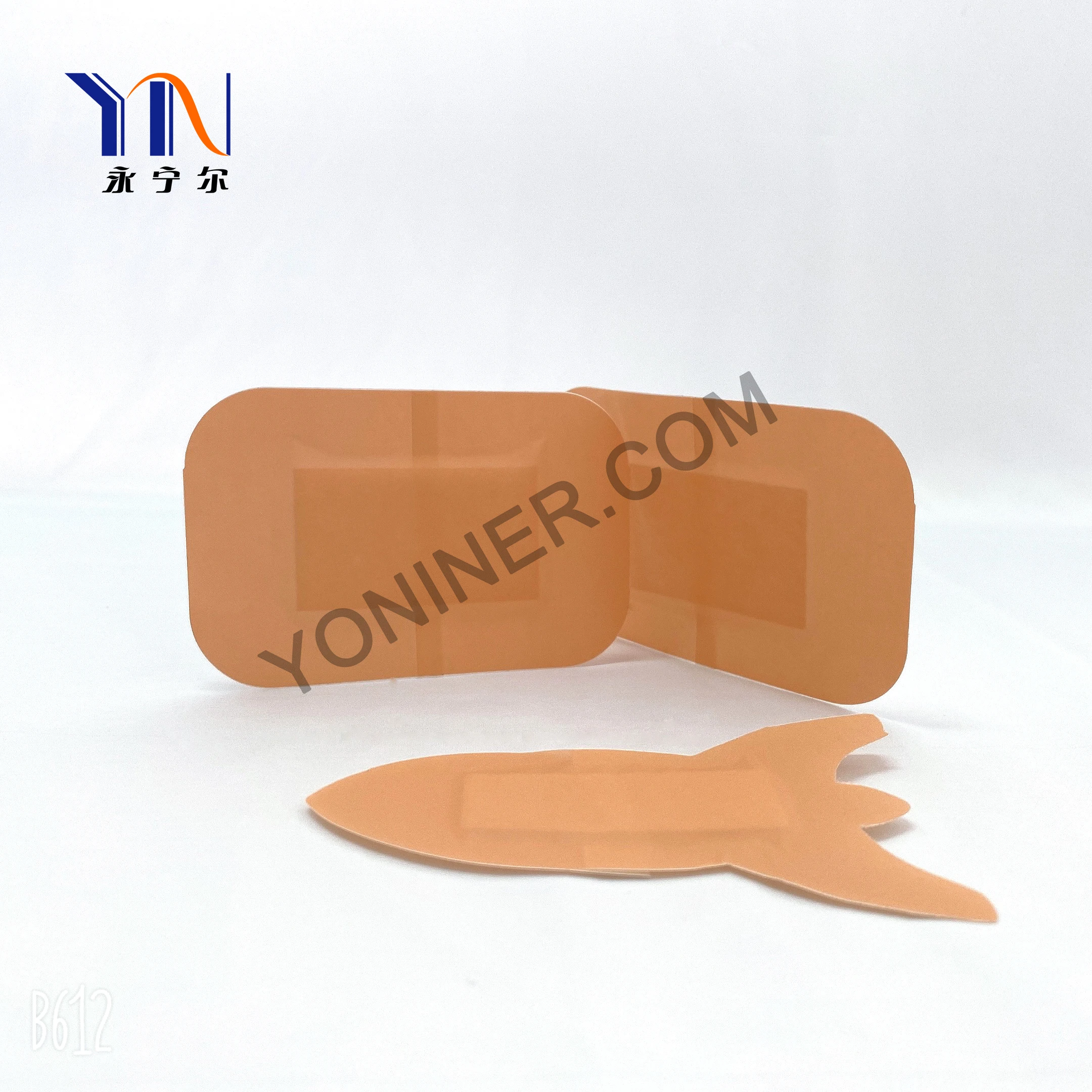 CE qualified Medical Different Size Skin Color  PE Adhesive Bandage Band Aid Wound First Aid Plasters