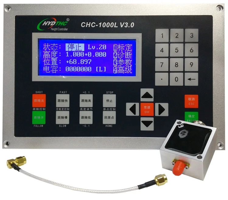 HYD laser cutting height controller  CHC-1000L capacitor height regulator for cnc cutting machine