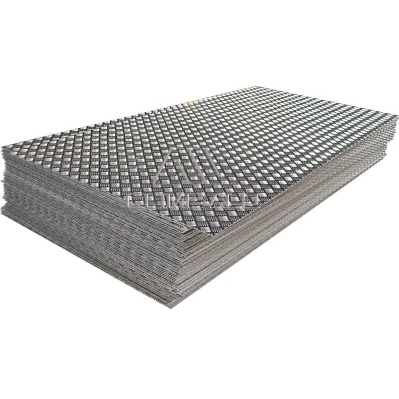 Chinese High Quality 1050 1060 aluminum alloy checkered plate