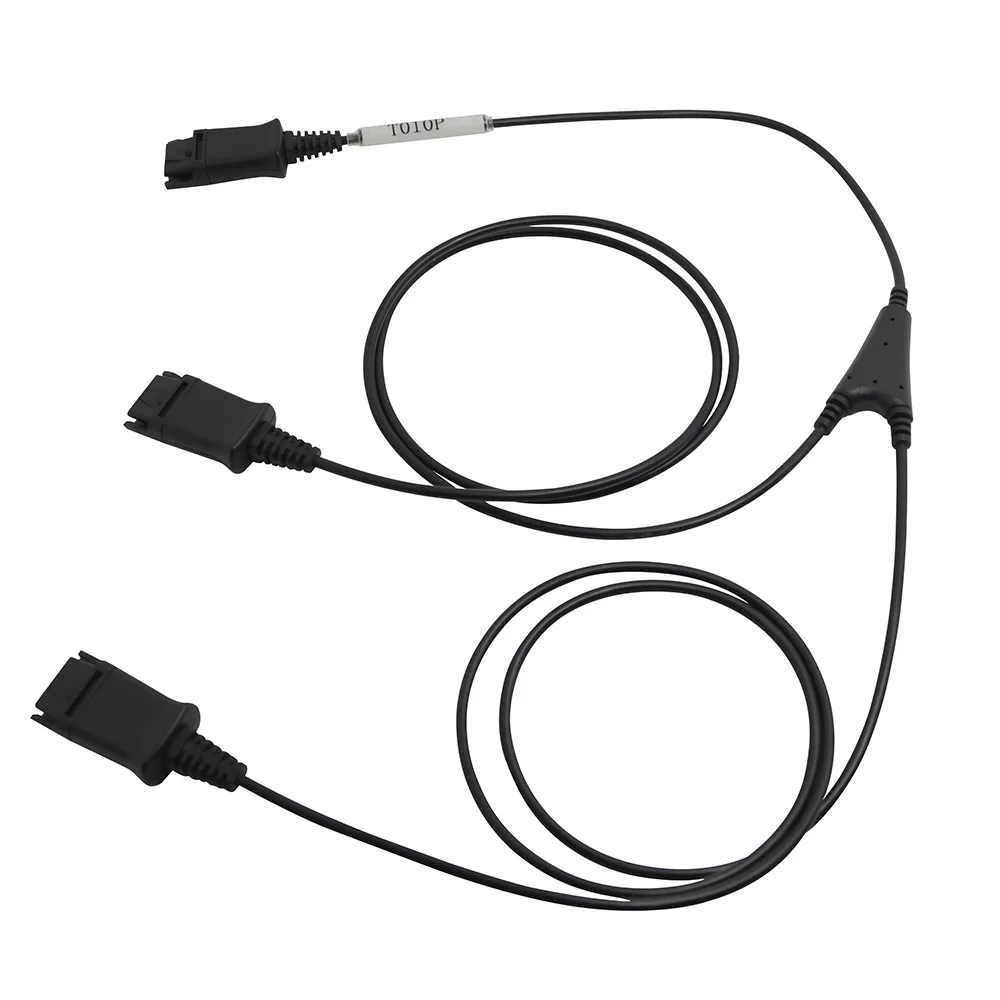 Y Training Supervisor Cable Cord without mute function for plantronics headset