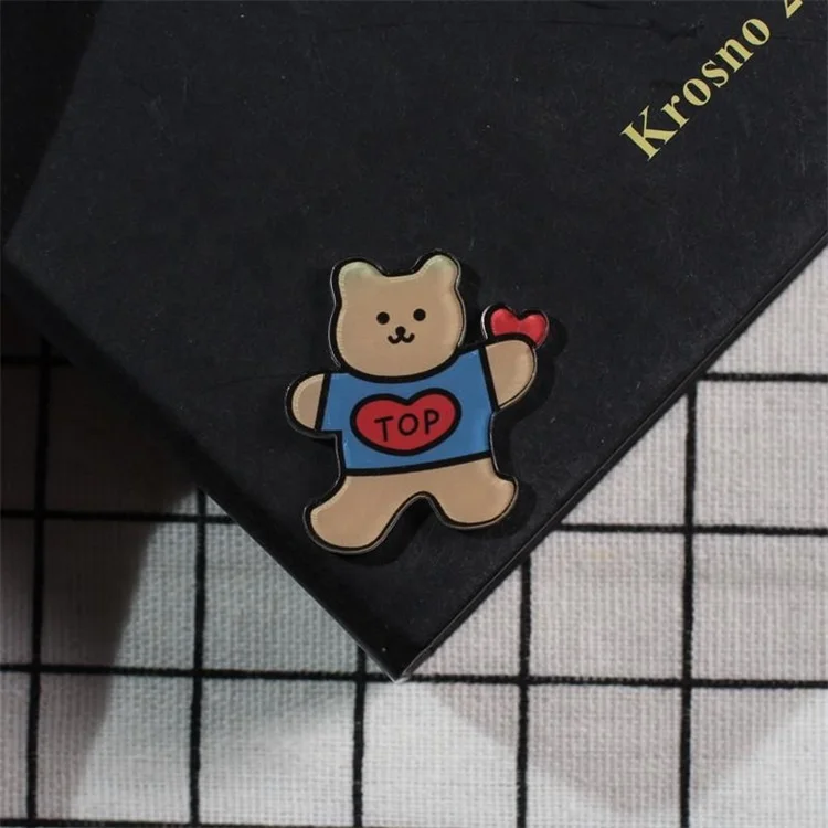 Cute animals metal crafts soft hard enamel souvenir custom Logo design lapel pins