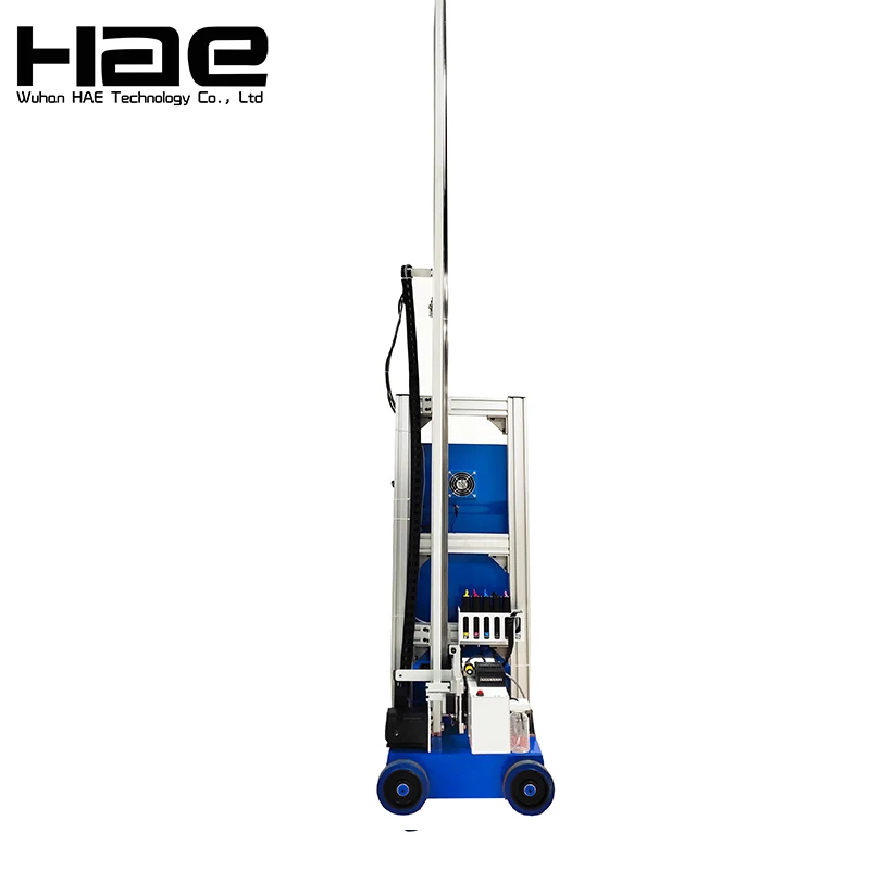 UV 3D Wall Printer Machine Vertical 3D Wall Printing Machine For Glass Metal Ceramic Tiles Printer