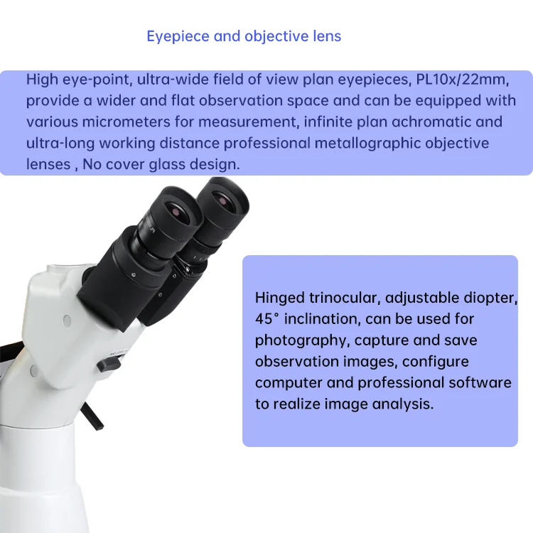 
Jinuosh Professional Manufacture Optical Polarizing Inverted Metallurgical Microscope 
