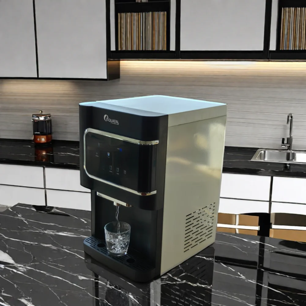 Durable Electric Desktop RO System Water Dispenser for Home Hotel Hot Warm Cold Water Stand Installation Household Use