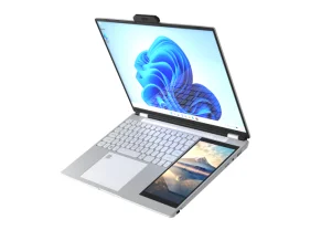 N5105 2024 популярный двухэкранный ноутбук с 15 6 дюймовым отпечатком пальца разблокируемый сенсорный экран персональный студенческий офисный деловой