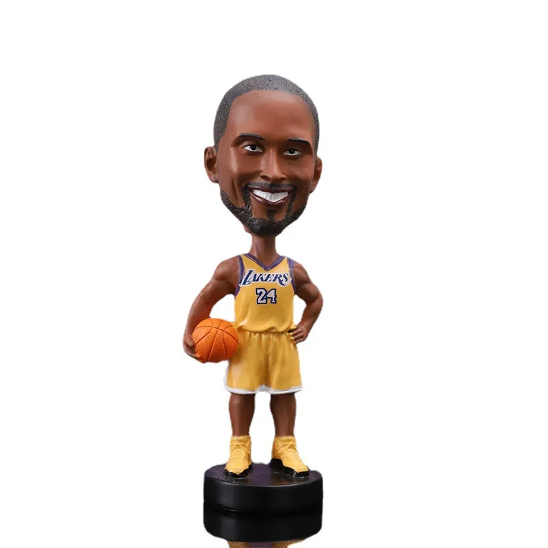 Super Sport Star Basketball Star Figurine Collectible Polyresin Bobble Head