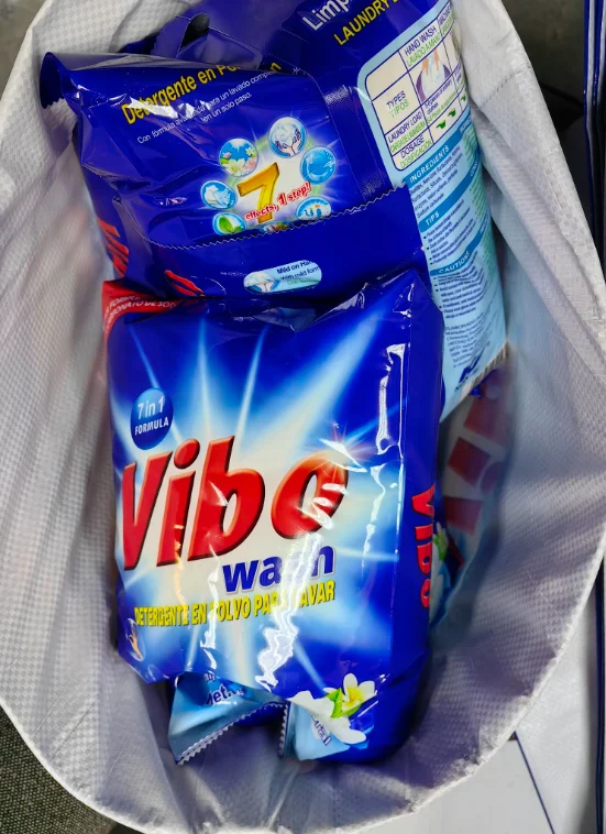 Household chemicals safe and healthy laundry powerful washing powder