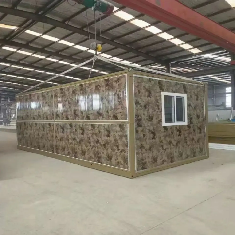 folding cheap container tiny prefab home garden house ready to ship to USA