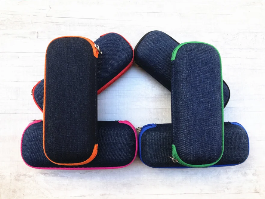 jean custom box sunglasses manufacturer of spectacle cases colorful zipper designer sunglasses case eyewear cases hot selling