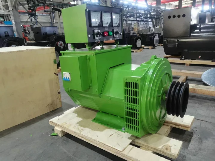 Power 1500rpm 50Hz 30KW brushless AC synchronous generator head 37.5kvaS three-phase double bearing diesel generator