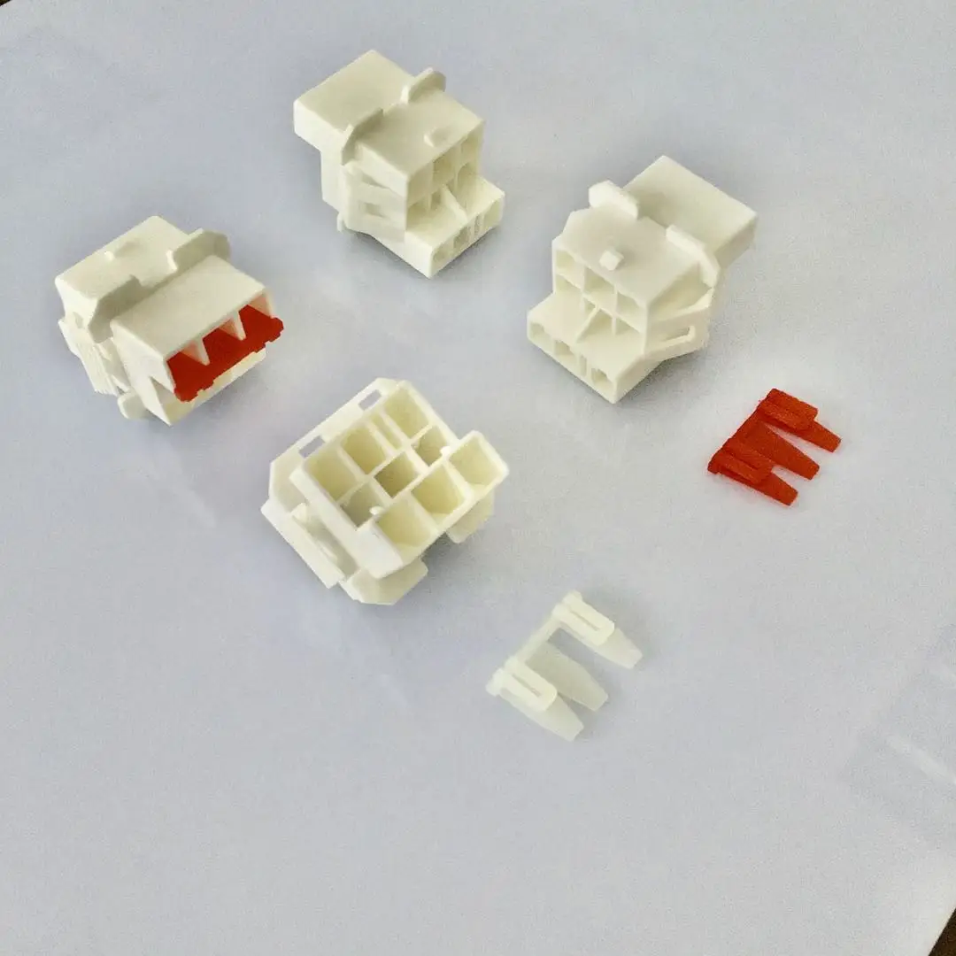 molex connector 351860610 1-2-3 Hybrid Receptacle Housing with Mounting Ears