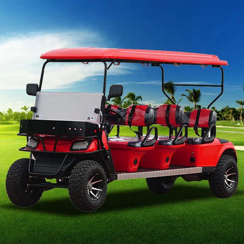 Electric Golf Car Electric Vehicle For 6 Seater Electric Golf Buggy With Manufacture Wholesale