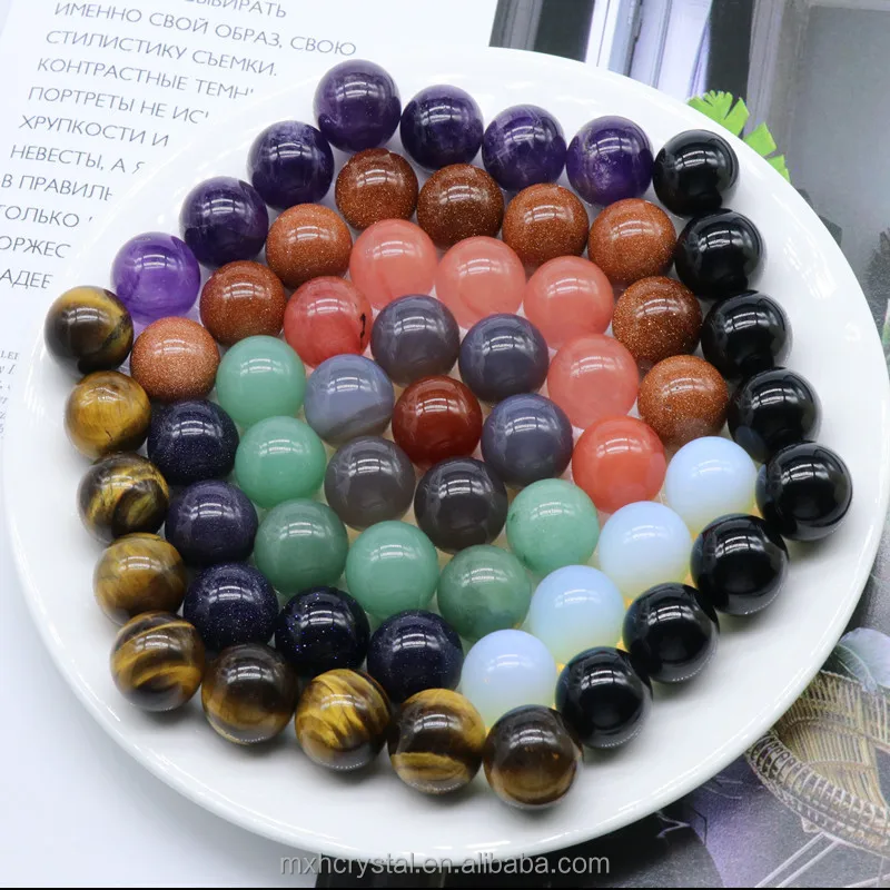 15-20mm Small Size Natural Lapis Lazuli Quartz Crystal Sphere Balls Healing Crystal Ball Gemstones Natural Stones and Minerals