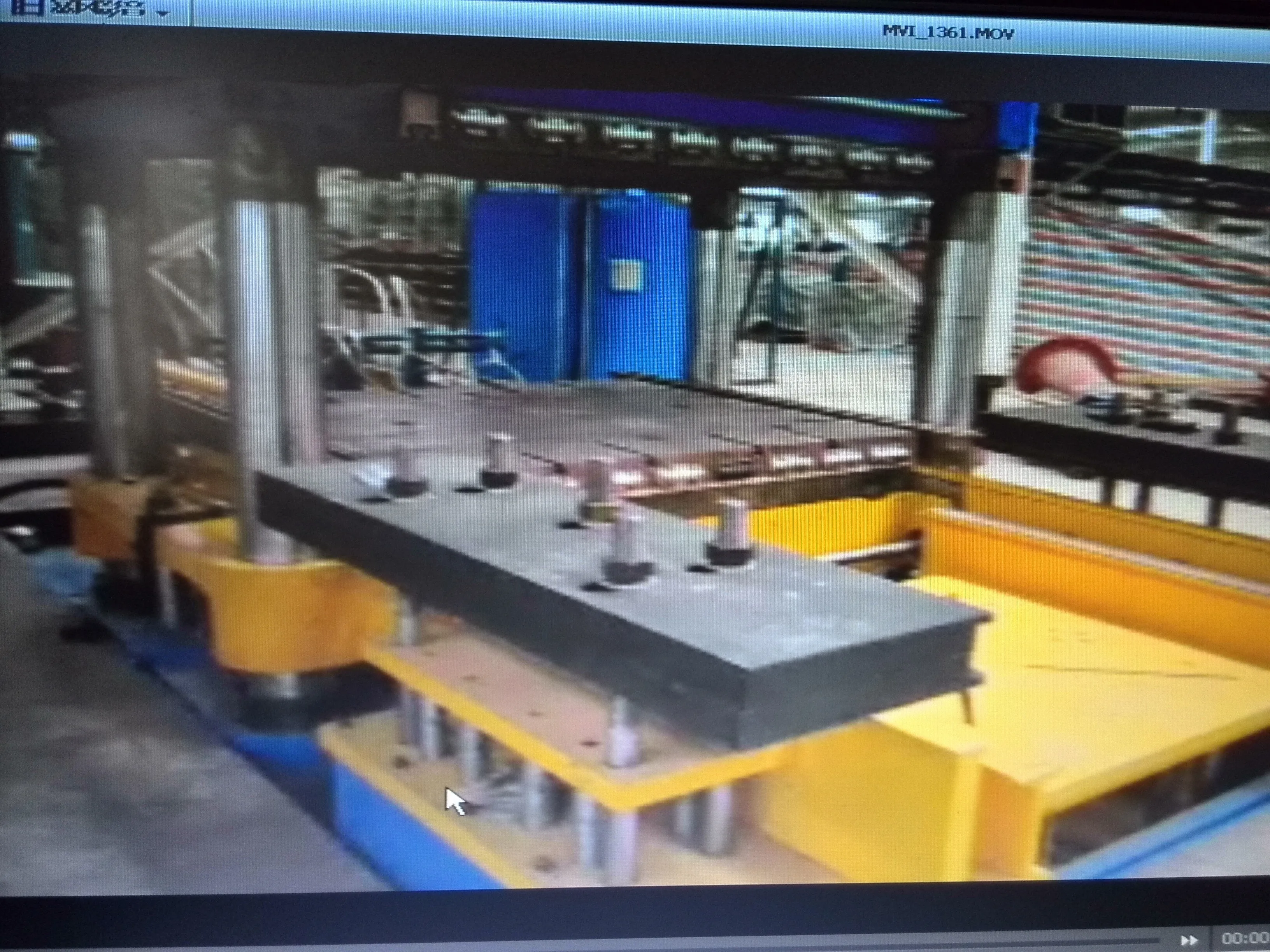 2020 new rubber vulcanizing press for rubber railway shock absorbing making
