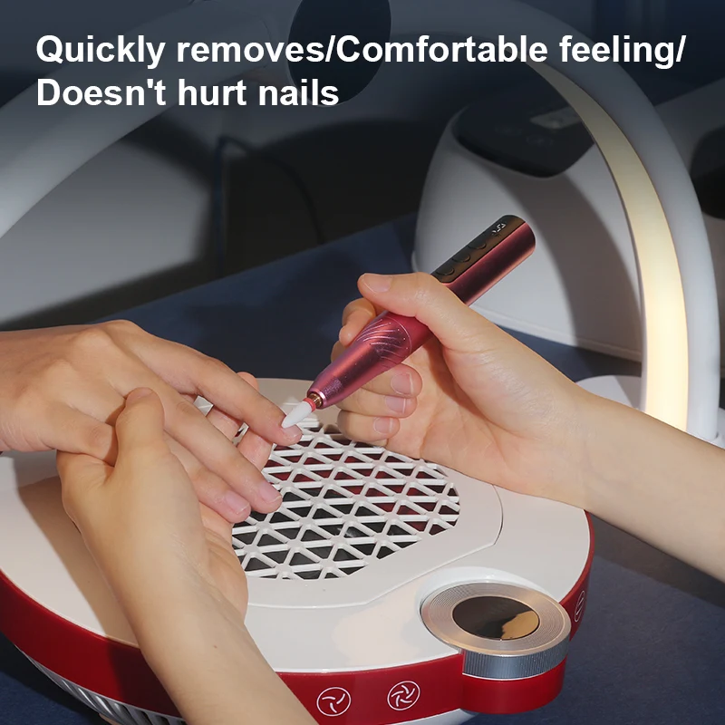 New nail drill machine 2024 manicure salon professional electric cordless nail drill pen