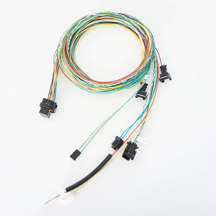 Производство под заказ Tyco AMP Автомобильный разъем ECU 34pin Штекерный кабель в сборе