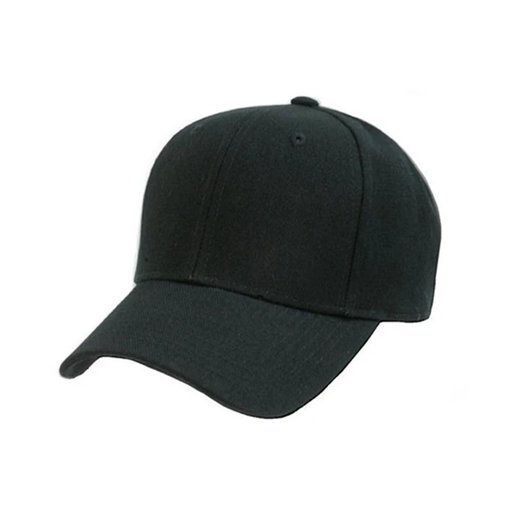 High Quality stretch cap custom fitted hat cap with closed back