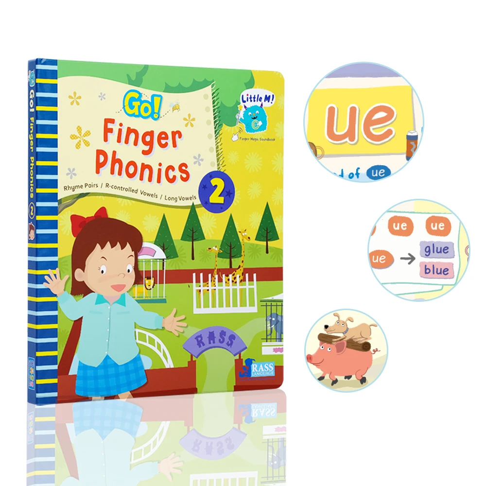 Go! Phonics hardcover publishing printing educational training sound books suppliers