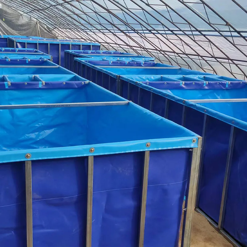 ras Fish-Breeding Pools PVC Fish Breeding Tank Loach Frogs Farming PVC Farming Pool PVC Aquaculture Pool Acuicultura
