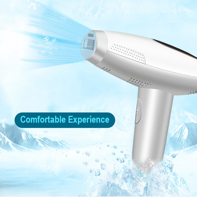 Factory custom wholesale Multifunction Beauty Machine Light Therapy Device Red Full Body IPL Machine Smart Sensor Ice Cooling