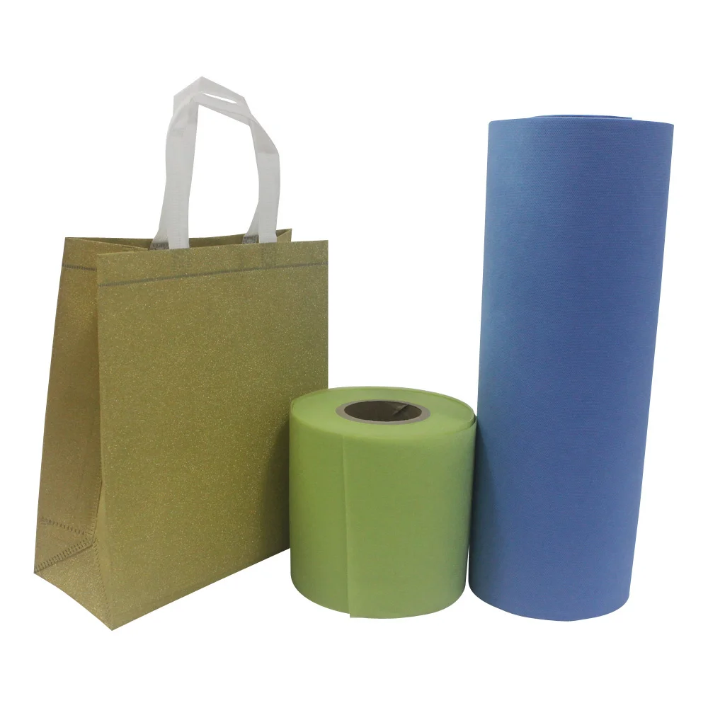 100% Virgin Polypropylene PP Spunbond Nonwoven Fabric Used for Bag Making