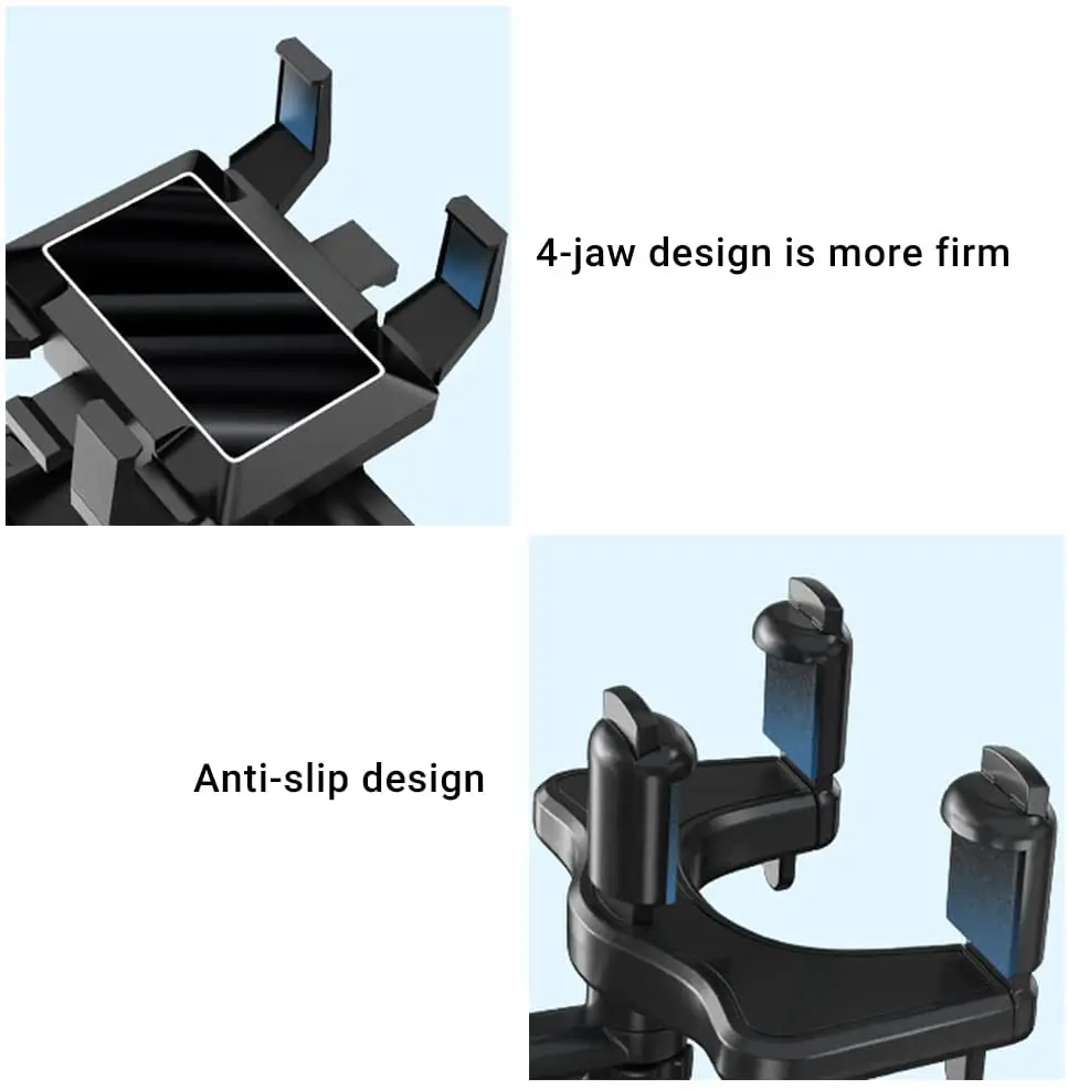 New Trending Products Car Phone Mount 360 Rotation Adjustable Rearview Mirror Mobile Phone Holder for Car