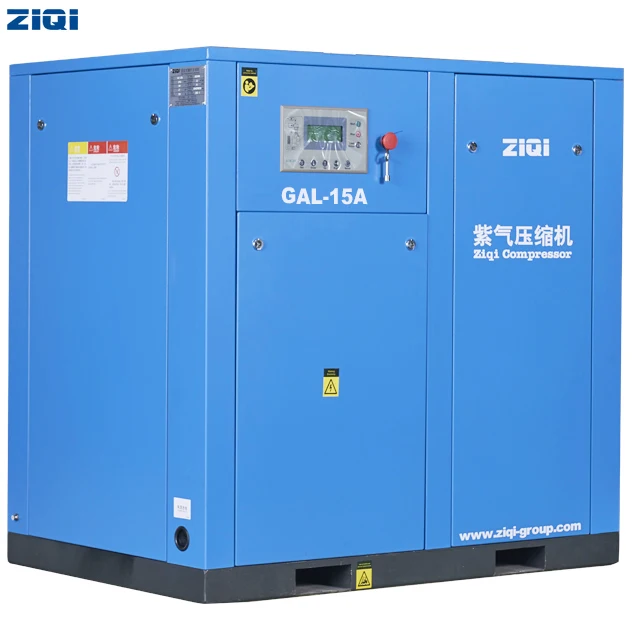 Competitive price outstanding stationary 15 kw 50 hz low pressure air-cooling screw air compressor for industrial.
