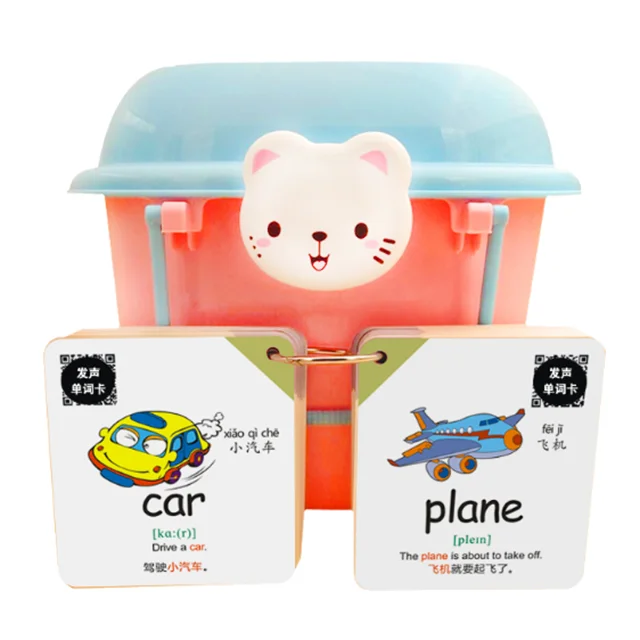 talking pen device for kids with flash cards