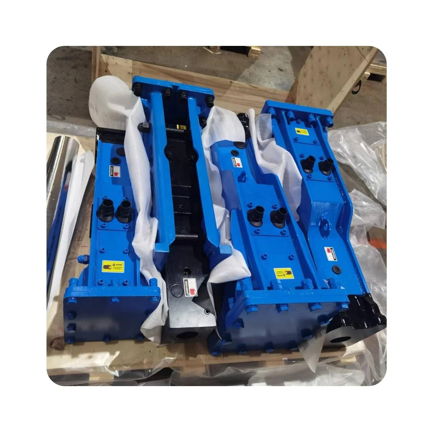 Skid loader s60 ex60 5kg 30kg korean technology sb43 excavator 140 b pneumatic rock hammer breaker for skid steer