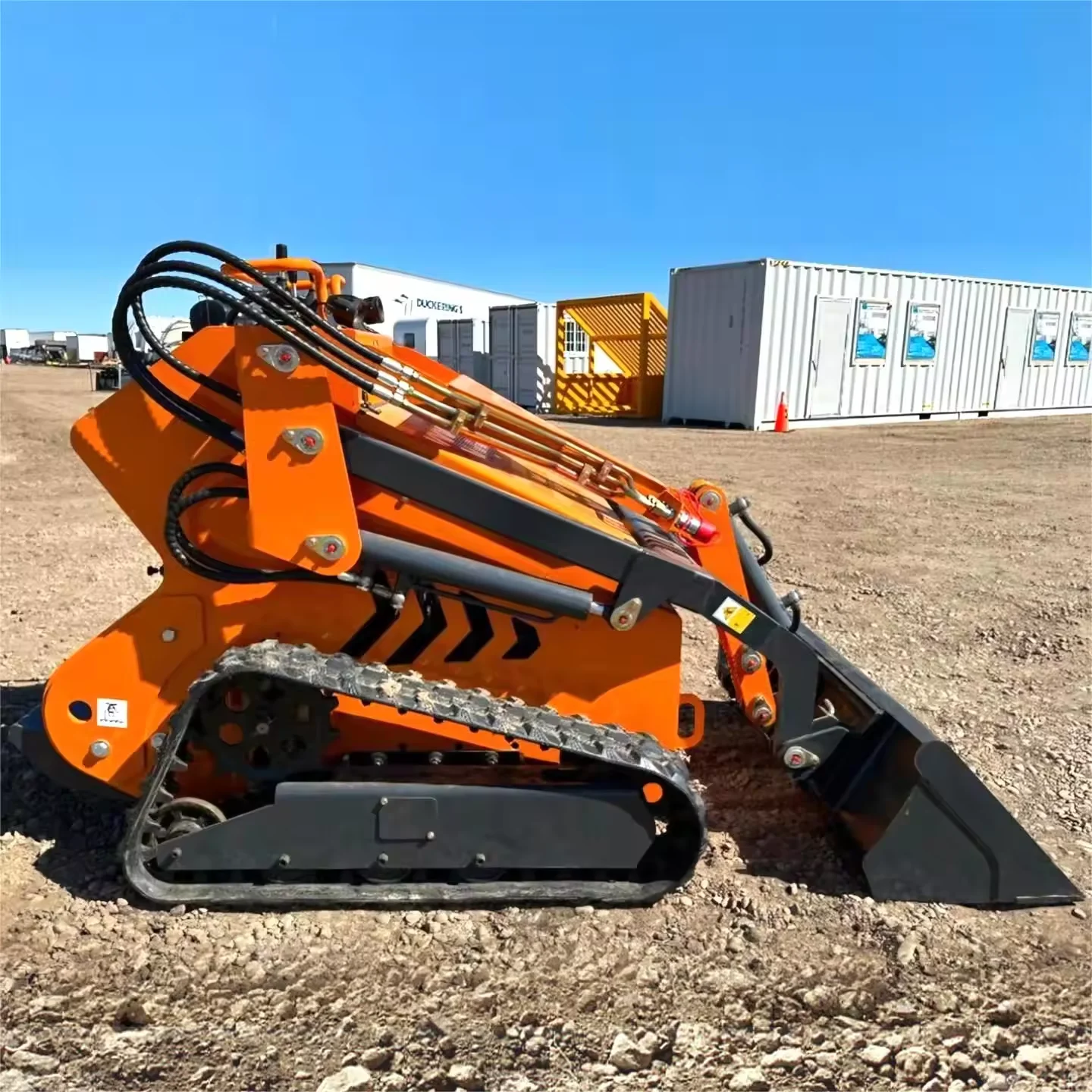 China manufacturing single operation crawler small slipper loader factory direct mini slipper