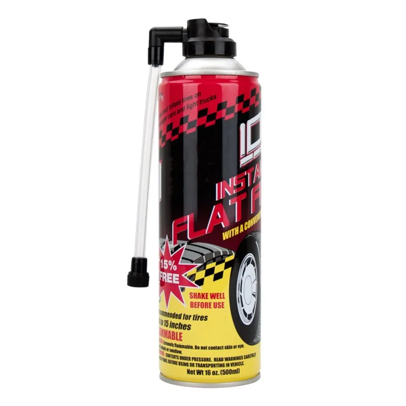 Aerosol Emergency Fix a Flat Tire Sealer and Inflator Tyre Repair Leakage