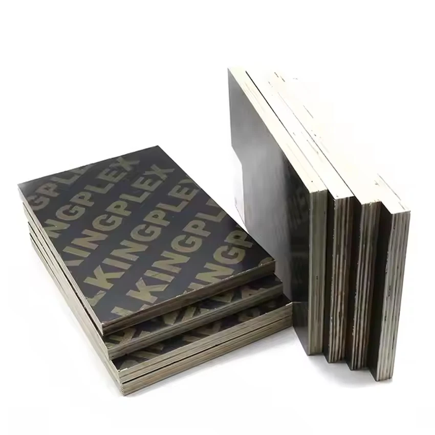 Apolloxy MFG F17 Formply 3X6 4X8 Feet Shuttering Plywood Red Building Template Black Film Faced Plywood For Concrete