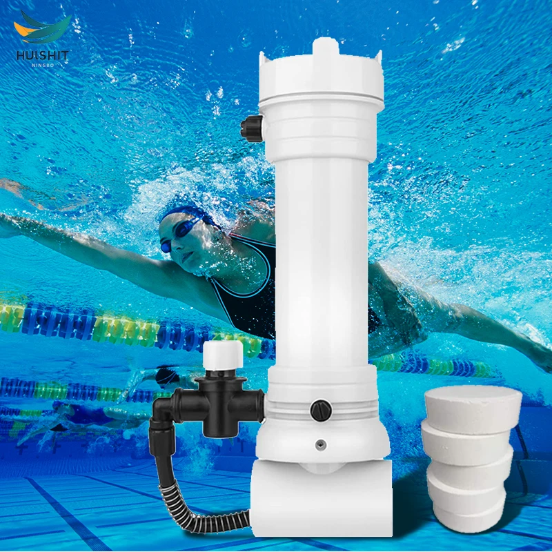 BN Swimming Pool Flamingo Chlorine Dispenser Floater for 3 inch Chlorine Tablets
