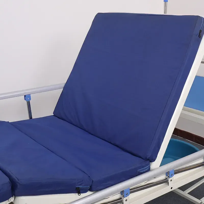 Best Price Medical Clinic Furniture 1 Crank Abs Patient Healthcare Folding Manual Hospital Bed factory manufacturer