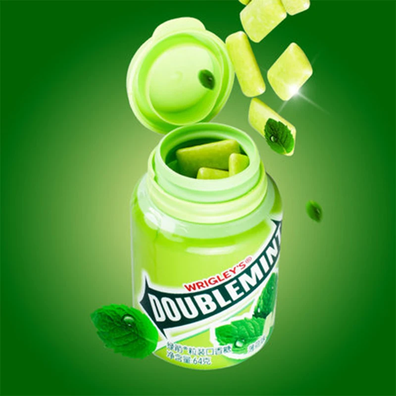 Конфеты оптовая продажа жевательная резинка DOUBLEMINT mints 64 г конфеты
