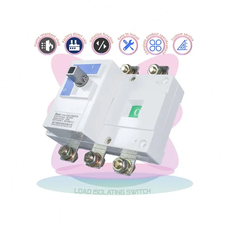 Отключения Выключателя Нагрузки изолированный выключатель Ac выключатель 3 фазы для электрической энергии