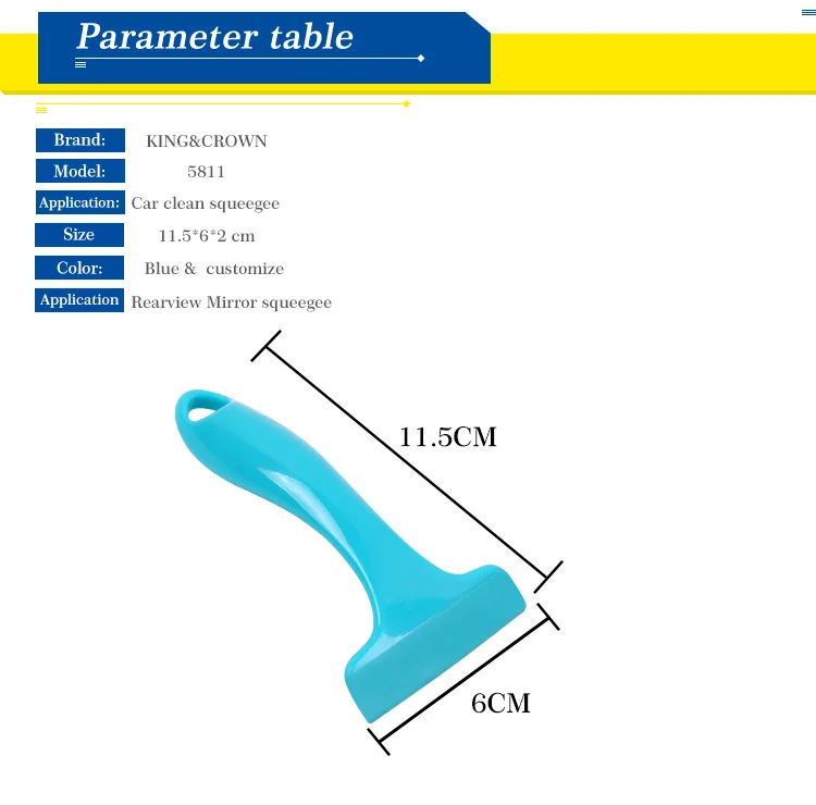 Car Mirror Mini Cleaning Window Cleaner Squeegee