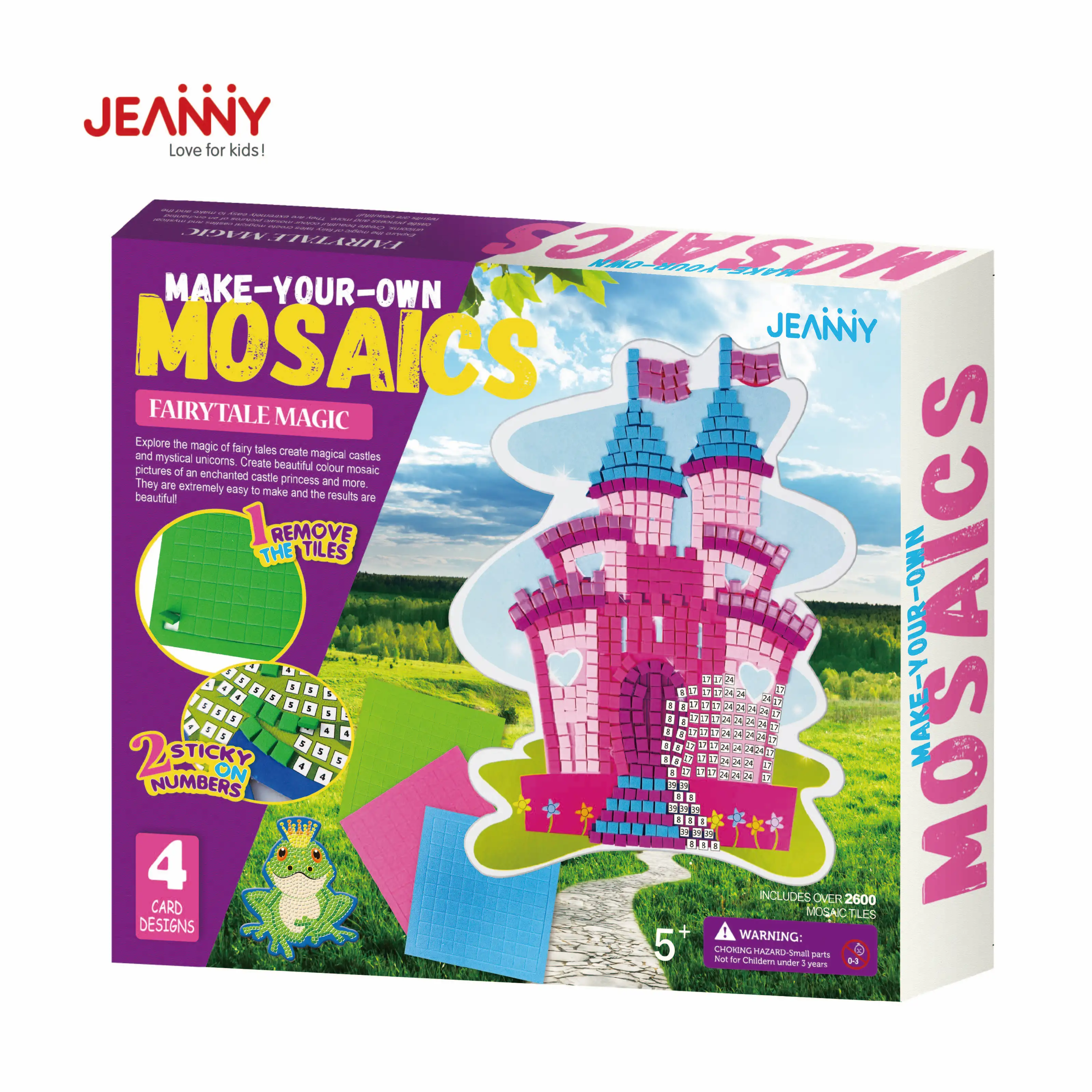 My First Toys For Kids New DIY Kit For Decoration 3D EVA Fairytale Magic Sticky Mosaic Tiles For Craft Educational Toys
