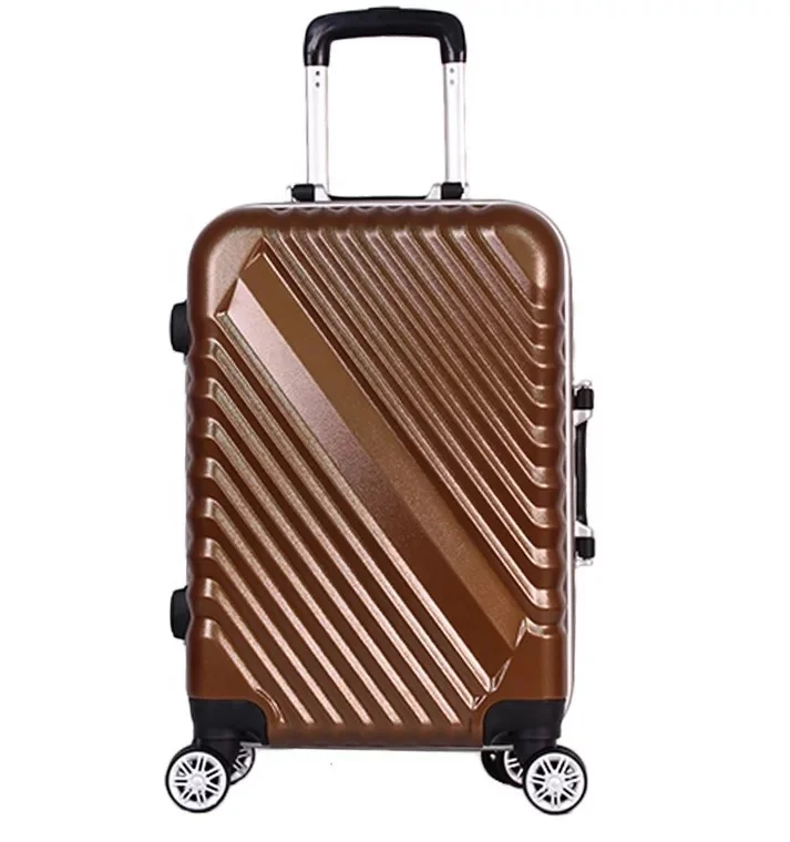 Wholesaler Fashion design Valise 3 piece ABS travelling trolley luggage set large capacity hard shell waterproof  luggage