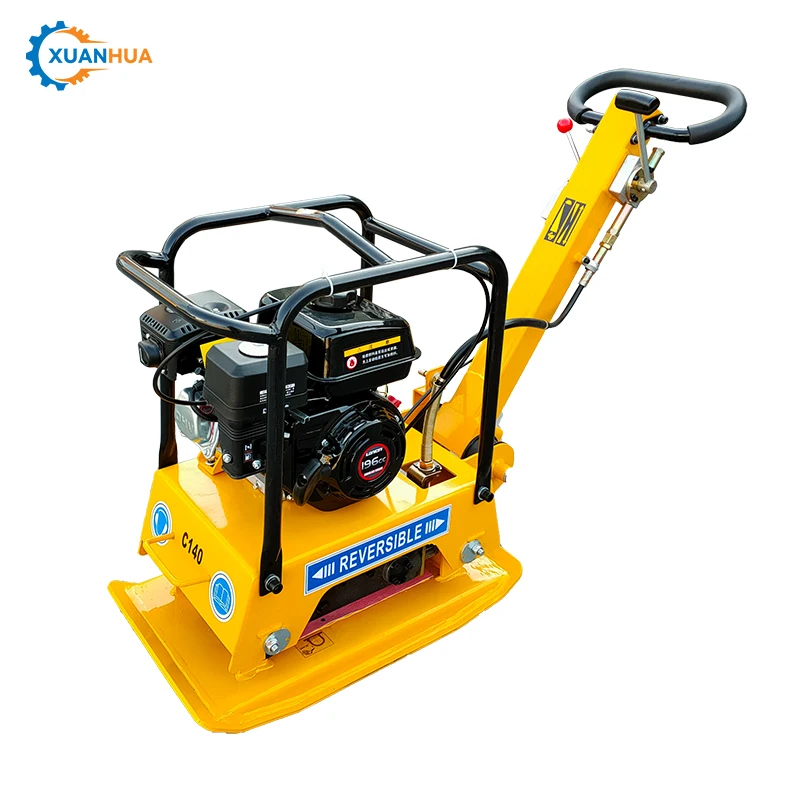 12 months warranty 80kg/ 2 ton 10hp diesel sand reversible earthplate compactors